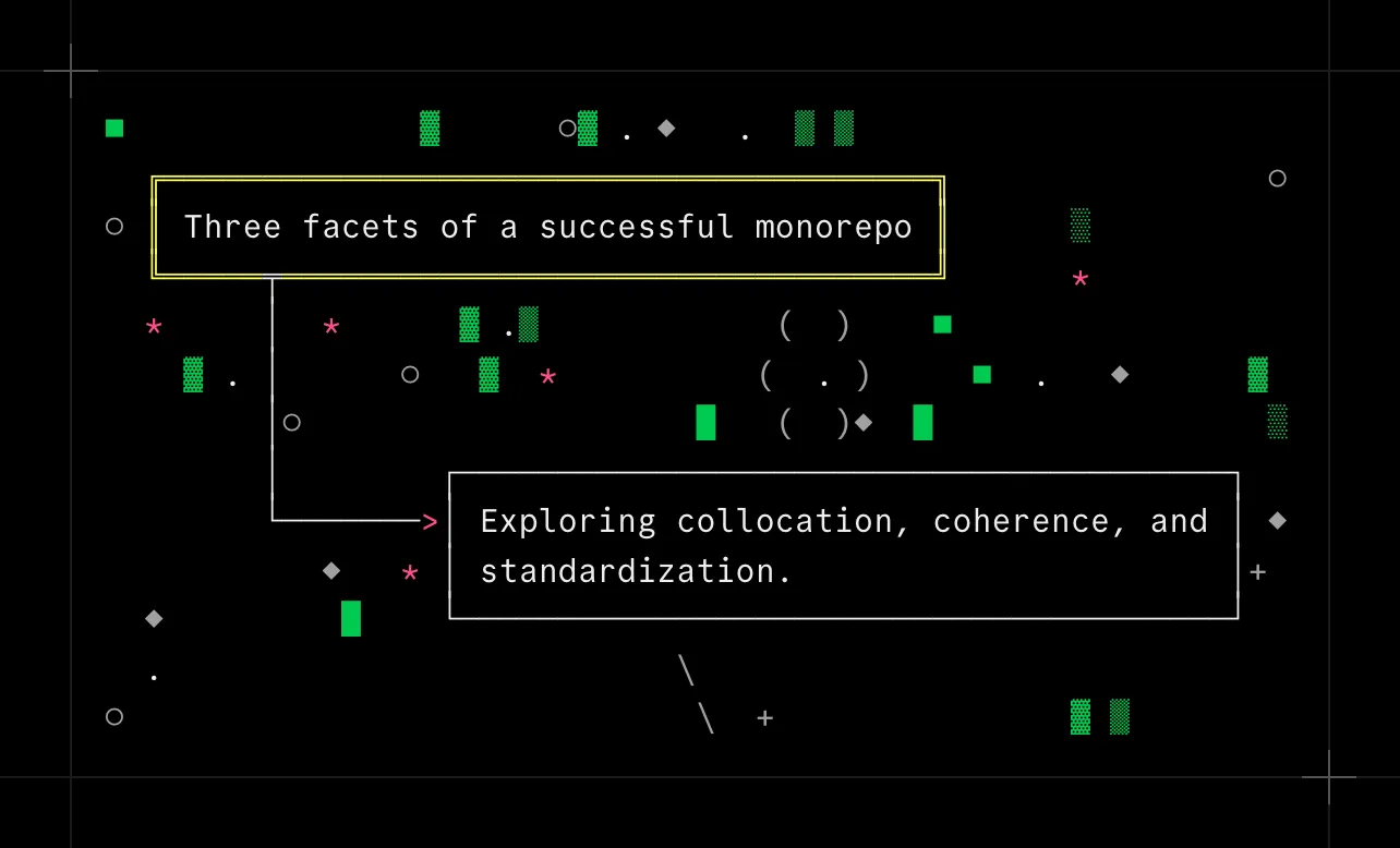 Three facets of a successful monorepo