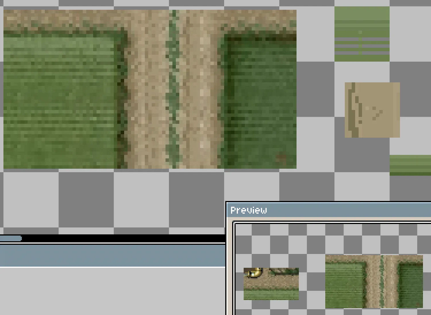 Tiles from the video game Raiden 2