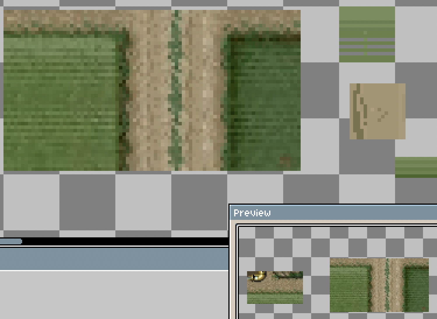 Tiles from the video game Raiden 2